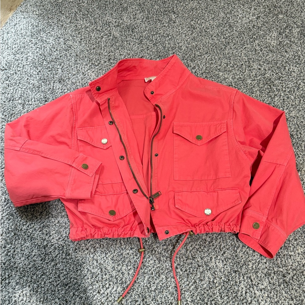 Michael Kors Coral Utility Jacket